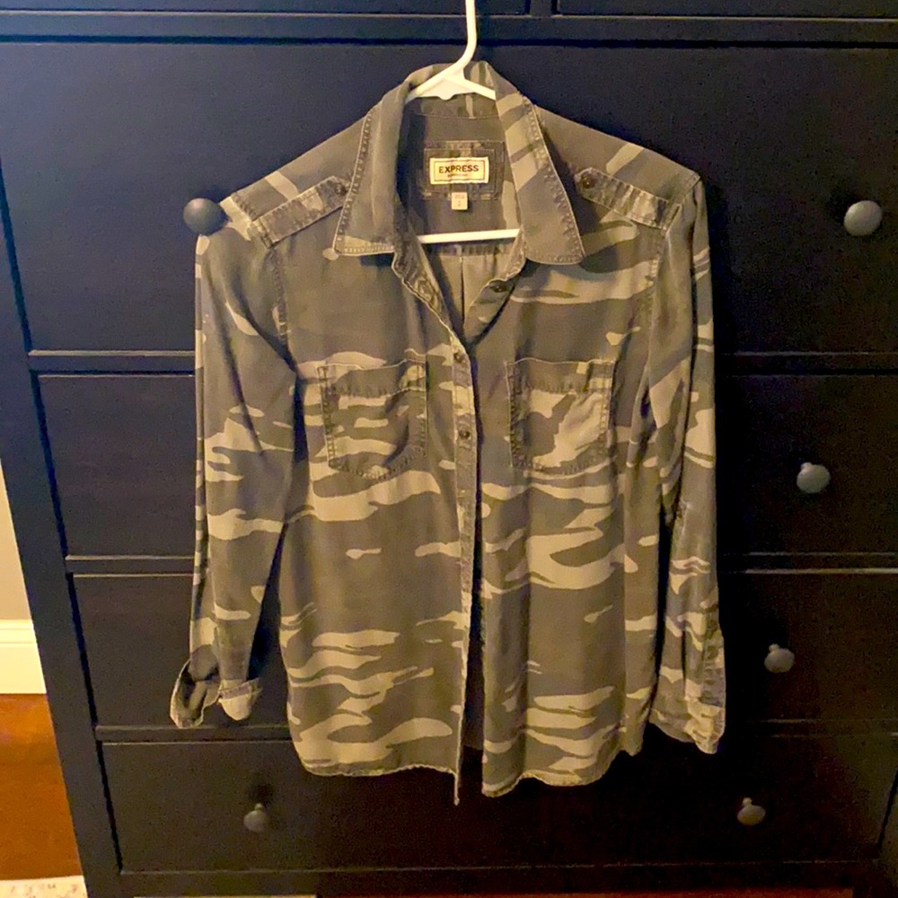 Express Boyfriend button up